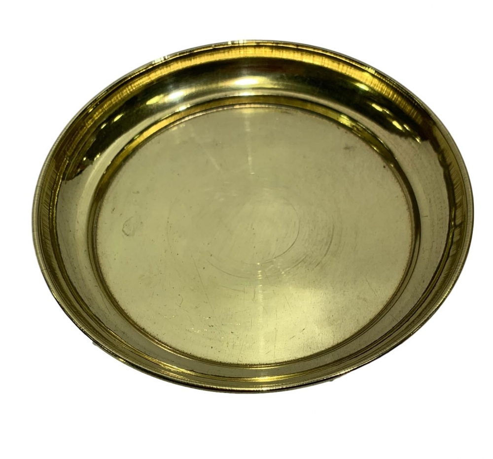 Brass Brim Pooja Plate No :7