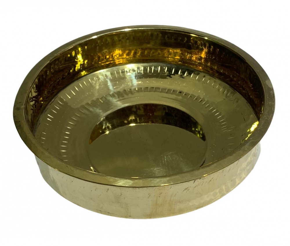 Brass Abhishek Patra or Thiruvaradhana Vessel No 4