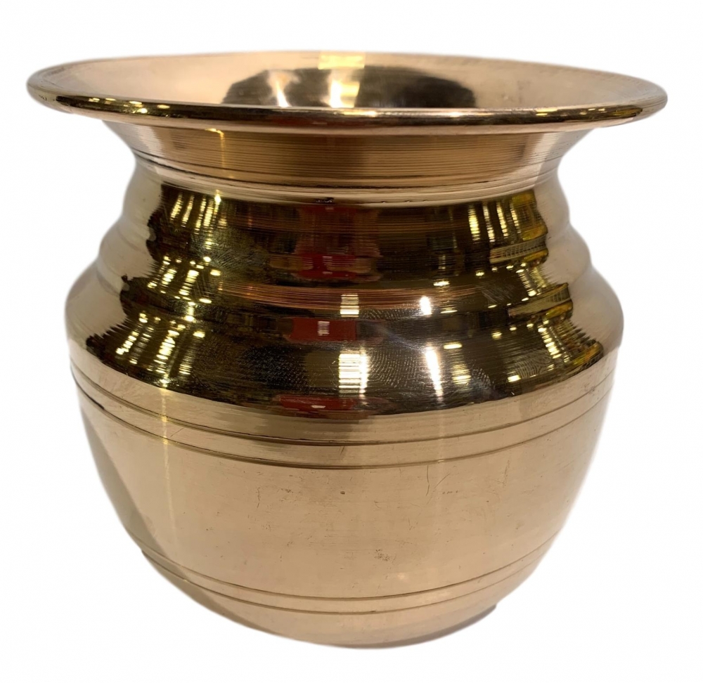Kamal Brand Copper Sombu or Kalash No : 9 Size 4.4 inches