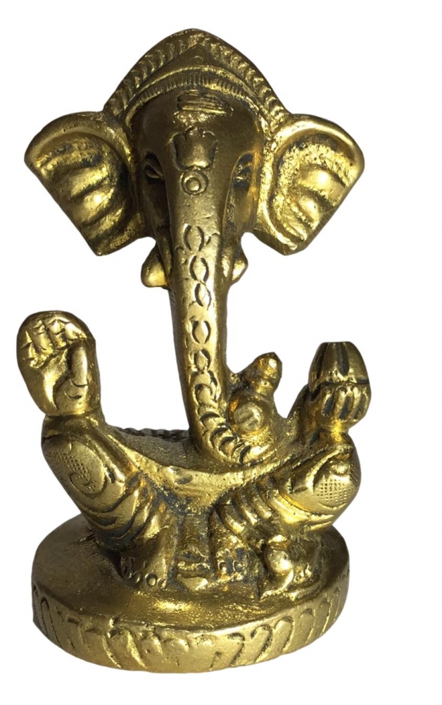 Appu Ganesh Brass Antique 3 inch