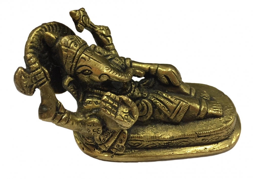 Sofa Ganesh Brass Antique 2 inch