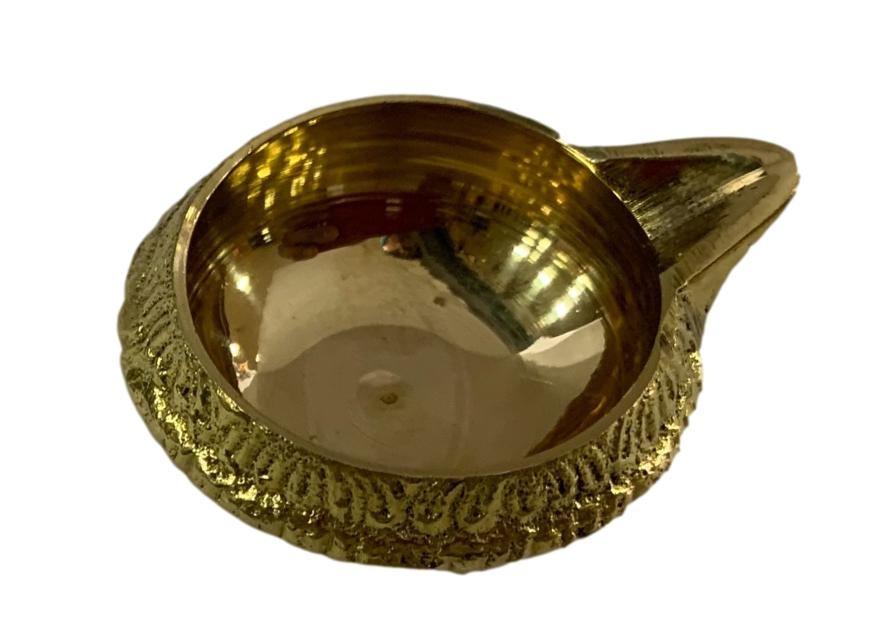 Golden Brass Kuber Deep  Size 1.75 inches Dia  No 0000 