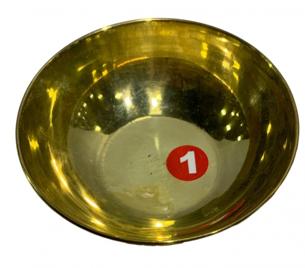 Round Brass Bowl No 3