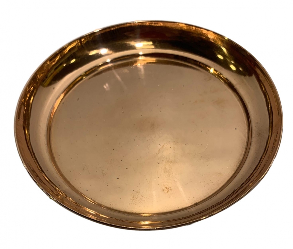 Weightless Copper Pooja Plate No 5