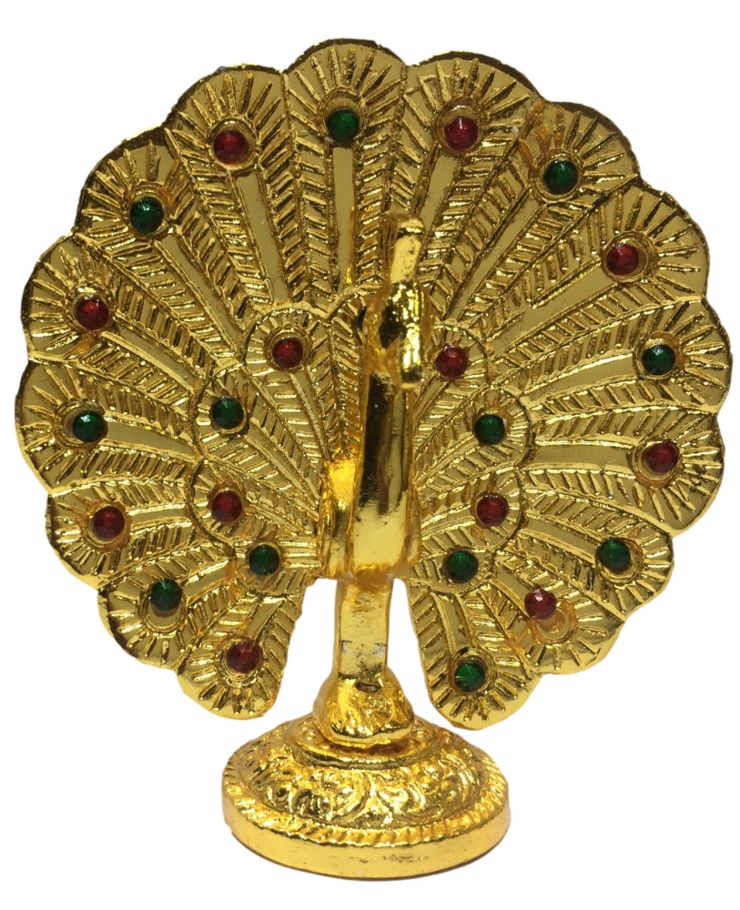 Peacock Gold Coated Handicraft Decorative