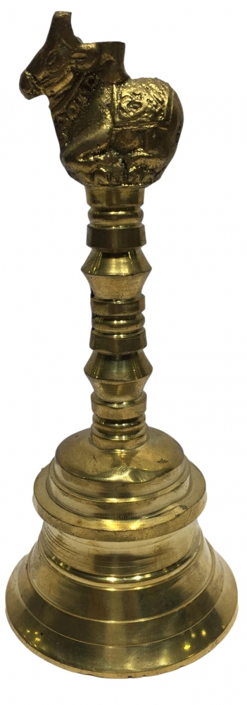 Brass Nandi Pooja Hand Bell or Ghanta No 1