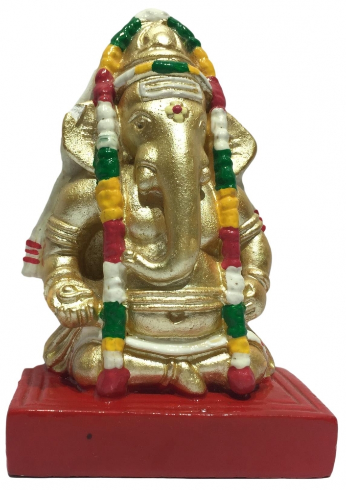 Pillayarpatti Ganesh Gold POP Golu Bommai 