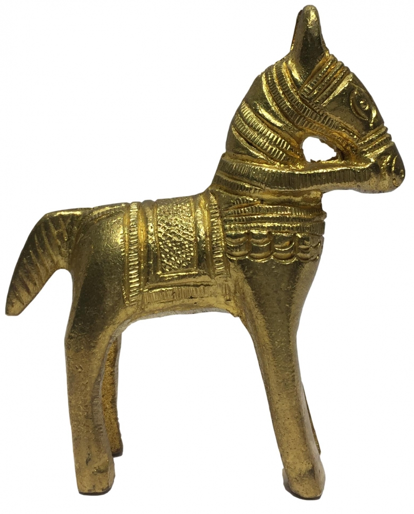 Brass Ashwa Statue or Vastu Horse 3 Inch