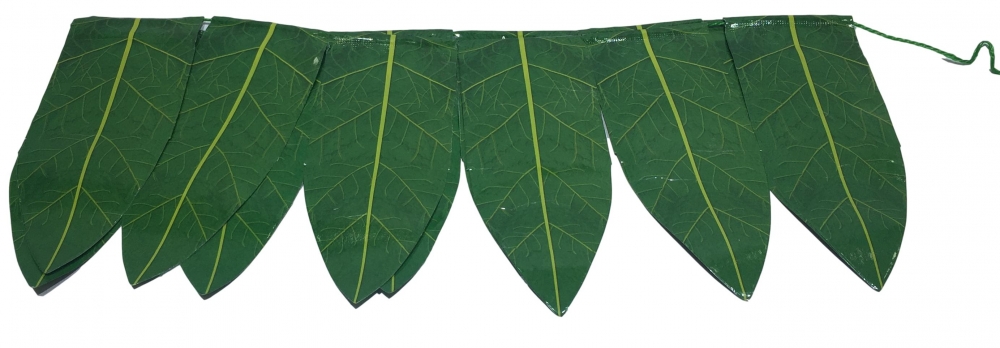 Mango Leaves Plastic Thoran 5.5 inches
