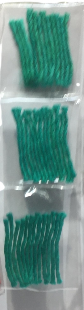 Green Colour Wicks (Pack Of 3)