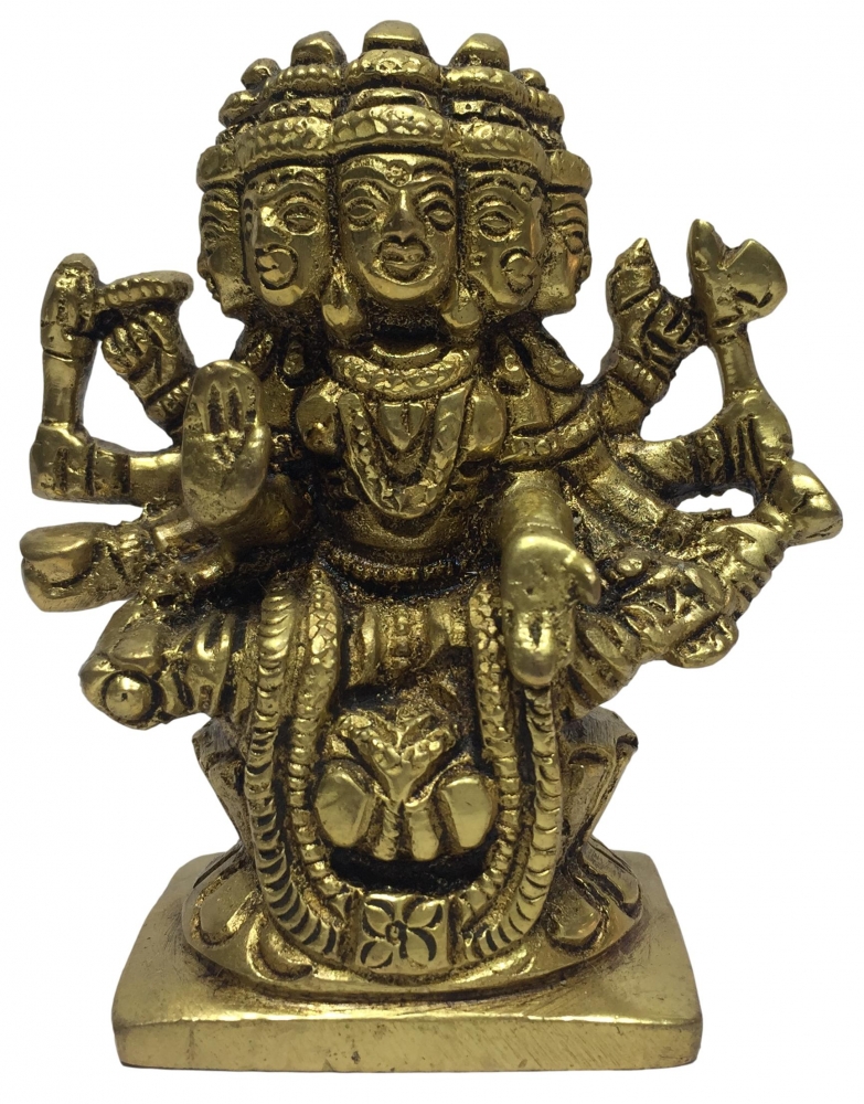 Gayatri Devi Brass Antique 3 Inch