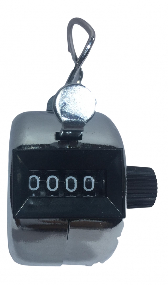 Pooja Mantra Stainless Steel 5 digit Counting Machine or Finger Counter