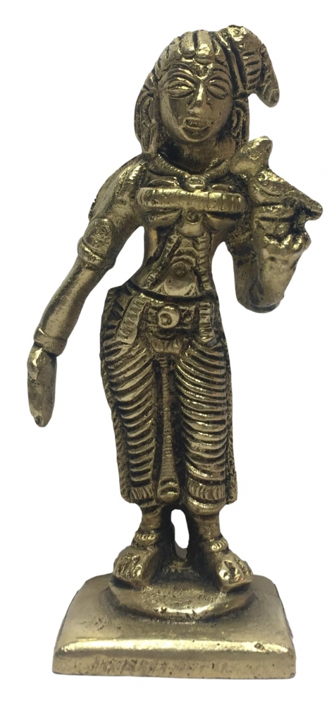Andal Brass Antique Statue 150 gms