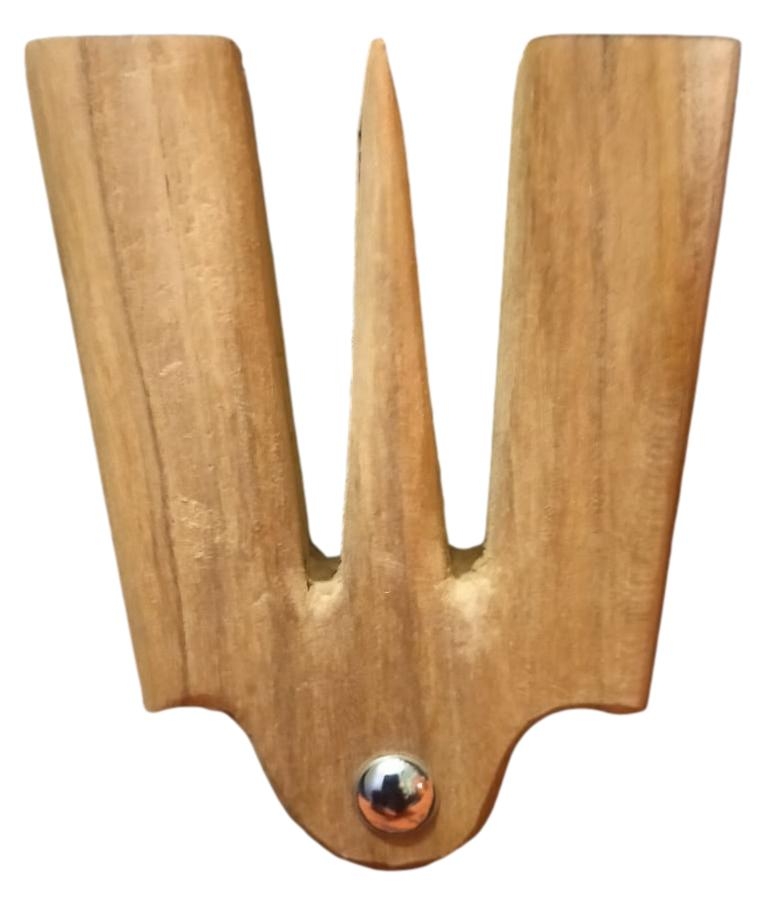 Teak Wood Thenkalai Thiruman Box Sliding Design size 4.4 inches