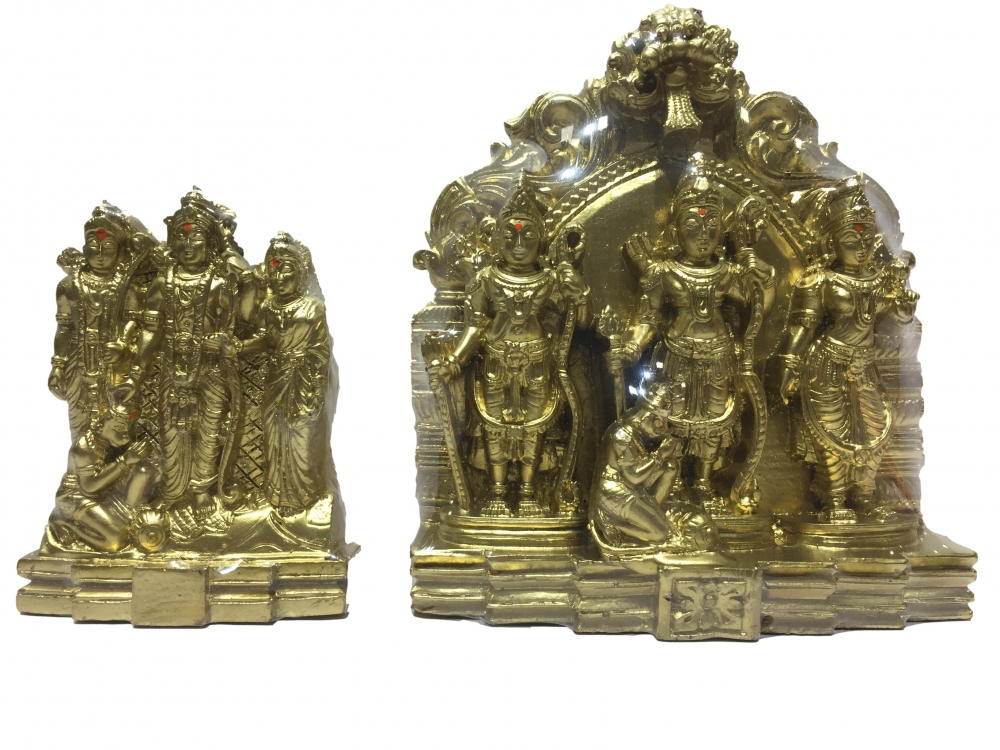Golden Ram Parivar Idol Fibre 
