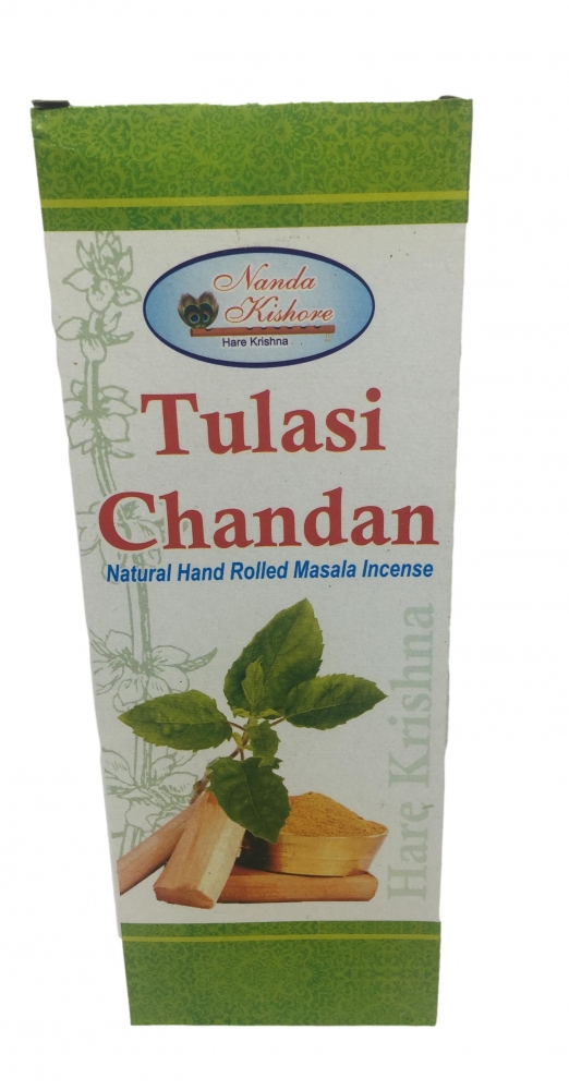 Nanda Kishore Tulasi Chandan Natural Hand Rolled Masala Incense 