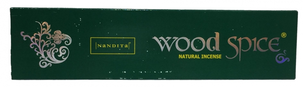 Nandita Wood Spice Natural Incense 50 Grams
