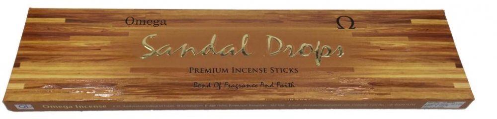Omega Sandal Drops Premium Incense 