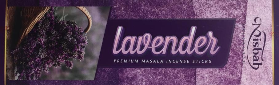 Misbah's Lavender Premium Masala Incense Sticks
