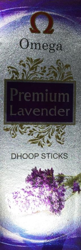 Omega Premium Lavender Dhoop Sticks