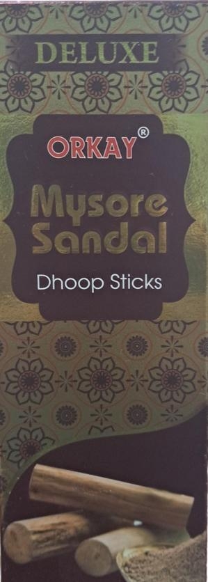 Orkay Mysore Sandal Dhoop Sticks Deluxe