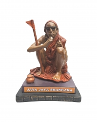 Kanchi Maha Periyava Fibre Figurine size 6.5 Inch 