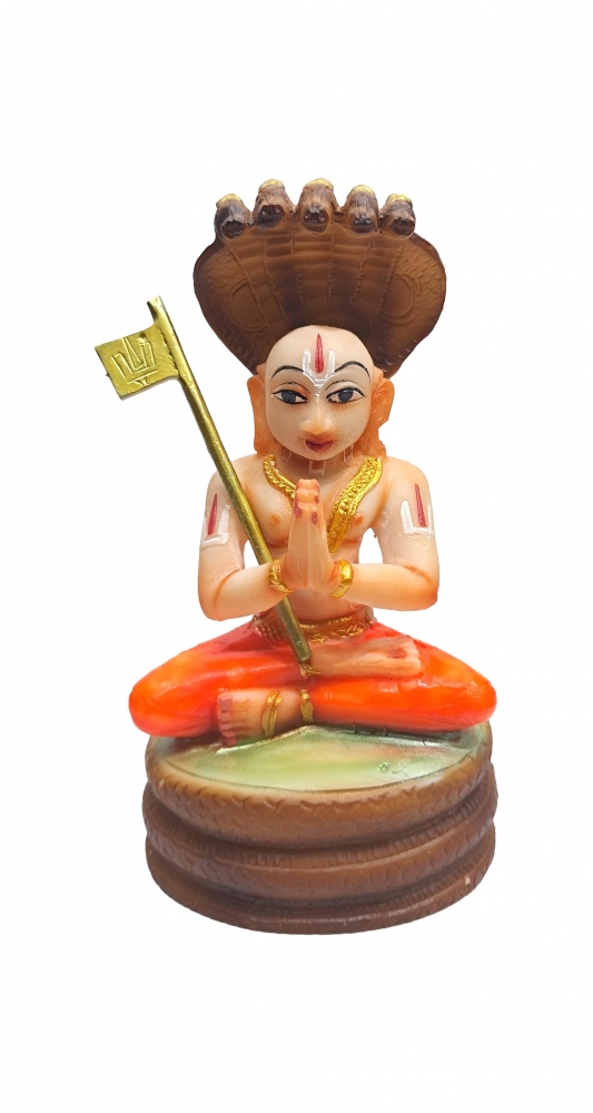 Swami Manavaala Maamunigal Fibre Figurine size 5.5 inch 