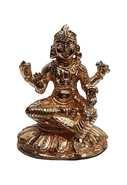 Child Goddess Bala Thirpura Sundari Panchaloga Pooja Decorative Sculpture size 3 inch